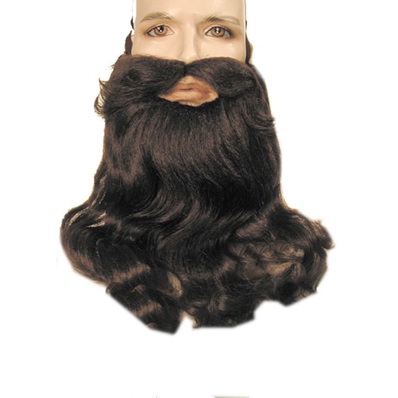 Beard Mustache Deluxe White