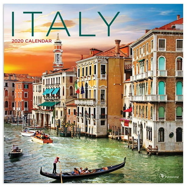 2020 Italy Wall Calendar