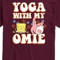thumbnail image 3 of SpongeBob SquarePants - Yoga With My Omie Spongebob and Patrick - Men's Short Sleeve Graphic T-Shirt, 3 of 6