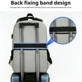 thumbnail image 2 of Mochila Térmica Minnieouse para Picnics con Cable de Datos y Auriculares Bolsa Impermeable Negro, 2 of 6
