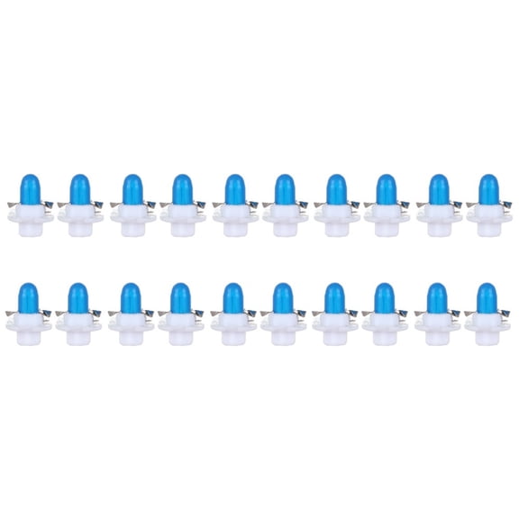 ECCPP Blue B8.4D Light Bulbs Instrument Panel Dashboard Gauge Cluster Light,20Pcs