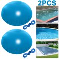 thumbnail image 1 of Almohada Hermética PVC para Piscina Cubierta Protectora Piscinas Invierno Accesorios (redonda) 2 Uds., 1 of 2