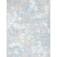 thumbnail image 2 of Well Woven Abstract Marrakech Modern Mid-Century Brushstroke Flat-Weave Blue Coral 5'3" x 7'3" Area Rug, 2 of 7