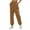 Khaki, variant on Summer Pants for Women’ s Lined Sweatpants Wide Straight Leg Pants Bottom Sweatpants Joggers Workout High Waisted Yoga With Pockets Women Casual Little Womens Petite Pajama for Short Dark Blue M