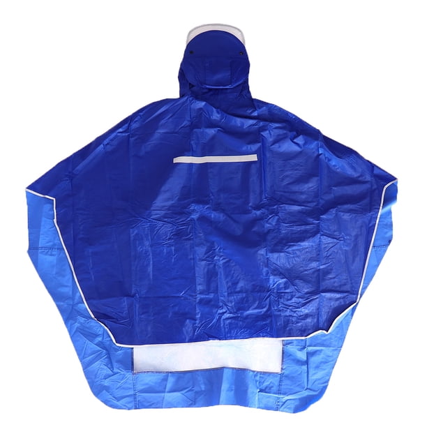 Impermeable de Ciclismo Poncho de Lluvia - Azul real, 1.6x1.5x0.03m Sunnimix poncho de moto impermeable
