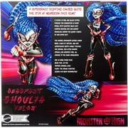 Monster High Deadfast Ghoulia Yelps SDCC 2024 Exclusive Doll - Tech Savvy Upgrade with Comic-Con Badge, Mini Figure, and Comic Book