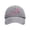 Grey, variant on bravefron Cancer Awareness Baseball Cap, Washed Distressed Vintage Style with Embroidered Pink Ribbon, Adjustable Cotton Hat for Women Men