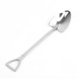 thumbnail image 3 of Stainless Steel Shovel Shape Tea Coffee Sugar Spoon; Shovel Spoon; Stainless Spoon Ice Cream Dessert Spoon, 3 of 9