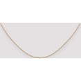 thumbnail image 2 of 14K Rose Gold 1.0mm D/C Cable Chain (16 X 1) Made In Peru rsc20-16, 2 of 5