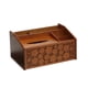 thumbnail image 2 of Servilletero de madera con 5 compartimentos para el comedor. madera de cereza, 2 of 8