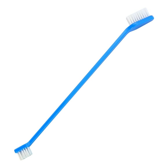 Pompotops Pet Toothbrush, Dual Head Toothbrush, Pet Oral Cleaning And Care Large And Small Head Toothbrush Clearance