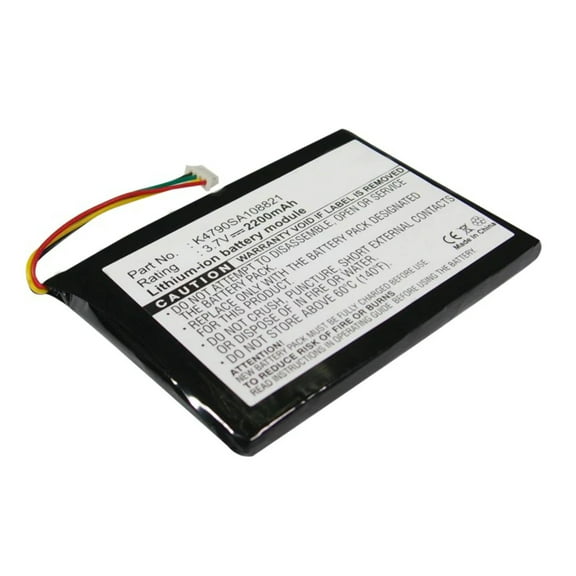 Batteries N Accessories BNA-WB-L4212 GPS Battery - Li-Ion, 3.7V, 2200 mAh, Ultra High Capacity Battery - Replacement for Magellan K4790SA108821 Battery