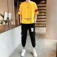 thumbnail image 2 of Chándal Alfabeto Trajes Deportivos Gris Top Jogging Ropa De Hombre Ropa Deportiva Pantalones Conjuntos 2024 Tendencia Camiseta Hombre Alta Calidad Barato, 2 of 5