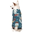thumbnail image 5 of Uemuo Christmas Snowman Gift for Winter Dog Hoodie Sweatshirts with Pockets Warm Dog Clothes for Small Dogs Chihuahua-X-Large, 5 of 8
