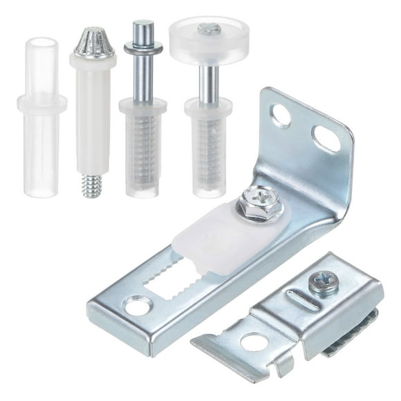 Kit de reparación de hardware para puertas plegables de 1 juego, partes de reemplazo para puertas plegables