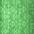 thumbnail image 1 of Ahgly Company Indoor Square Abstract Emerald Green Contemporary Area Rugs, 6' Square, 1 of 4