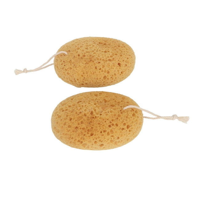 Esponja de baño, 2 piezas de esponja exfoliante para baño, esponja exfoliante corporal, solución innovadora