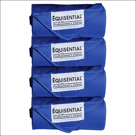 Professionals Choice Horse Equisential Standing Bandages Leg Set Of 4 Royal Bl