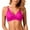 Hot Pink, variant on Women Underwire Bikini Top - Push Up Swim Top Bra Padded Swimsuit Tops Bathing Suit Tops Green XXL