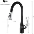 Kitchen Sink Faucet for Bar Farmhouse Commercial, Brass Pull Out Smart