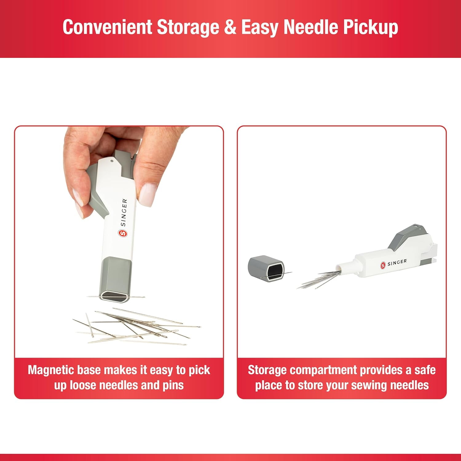 Needle Threader Assistant - Automatic Hand Sewing Needle Threader