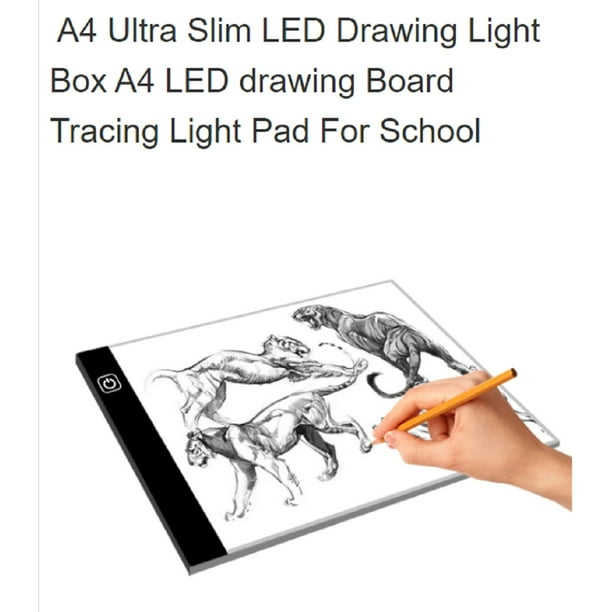 A4 USB LED Artist Tattoo Stencil Board Light Box Tracing Drawing Board