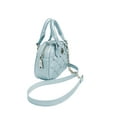 thumbnail image 2 of Badgley Mischka Metallic Blue Crossbody Dome Bag, 2 of 3