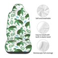 thumbnail image 5 of Sikiie Cartoon Turtle Car Seat Protector 2 Pack Car Seat Cushion Mat, Car Seat Covers for SUV, Truck, Van, 5 of 7