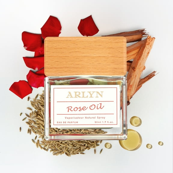 Arlyn Rose Oil Eau De Parfum Inspired by Le Lab Fragrances' Rose 31 - Perfume for Men & Women, Luxury Fragrance - Vegan, Cruelty-Free, and Eco-Conscious (1.7oz / 50ml)