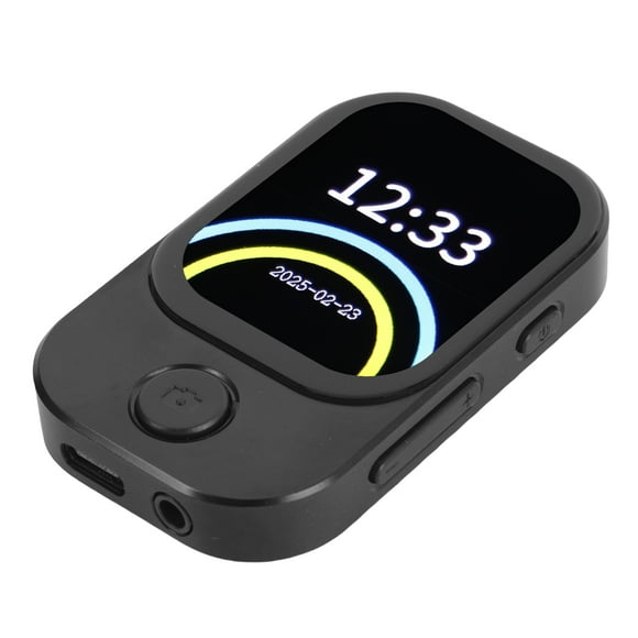 Lecteur MP3 avec 5.4, Lecteur de Musique Numérique Portable Sans Perte avec Haut-Parleur Intégré, Écran Tactile Complet 2.0 Pouces, Radio FM, Son HiFi, Enregistreur Vocal