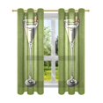 thumbnail image 7 of Yayeee Window Curtains Set of 2 for Living Room Light Filtering 63"x52", Light Black Martini, 7 of 7