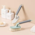 thumbnail image 7 of AZXY Scrub Brush with Handle,Scrub Brushes for Cleaning Dishes,Cleaning Brushes for Shoes Floor Shower Tub, 7 of 7