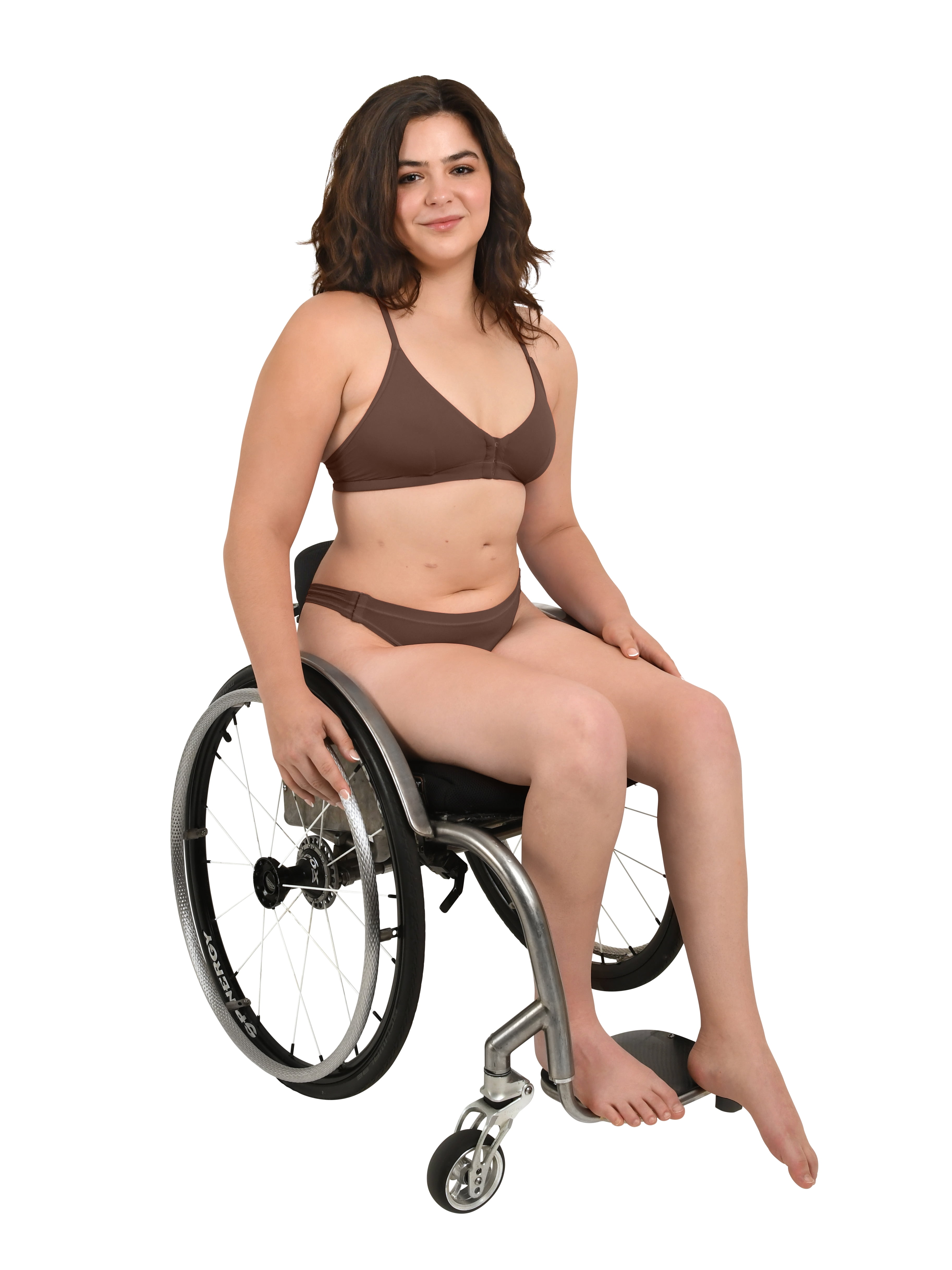 No Boundaries Adaptive Fit Stretch Triangle Bralette, Women's