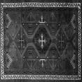 thumbnail image 1 of Ahgly Company Indoor Square Persian Gray Traditional Area Rugs, 5' Square, 1 of 1