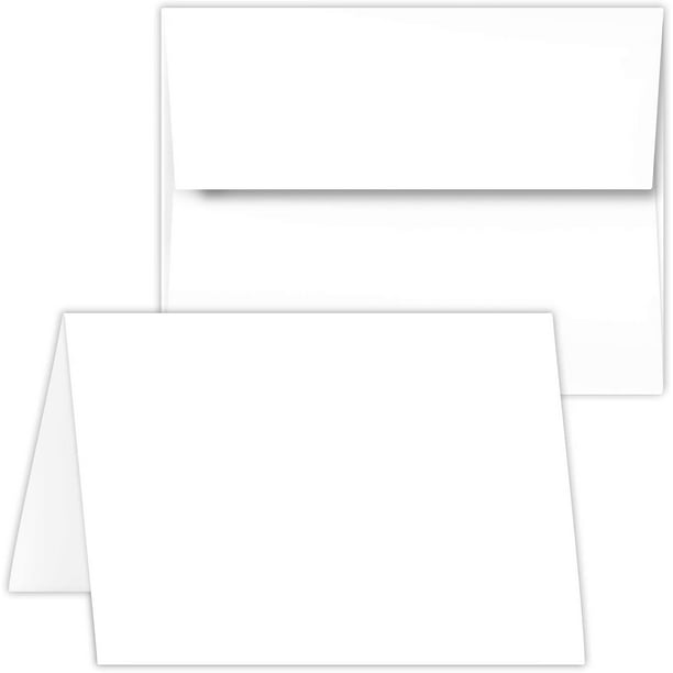 Greeting Cards Set 4 25 X 5 5 Inches Blank White Cardstock Envelopes Perfect For Business Invitations Bridal Shower Birthday Gift Invitation Letter Weddings All Occasion Bulk 50 Set Walmart Com Walmart Com