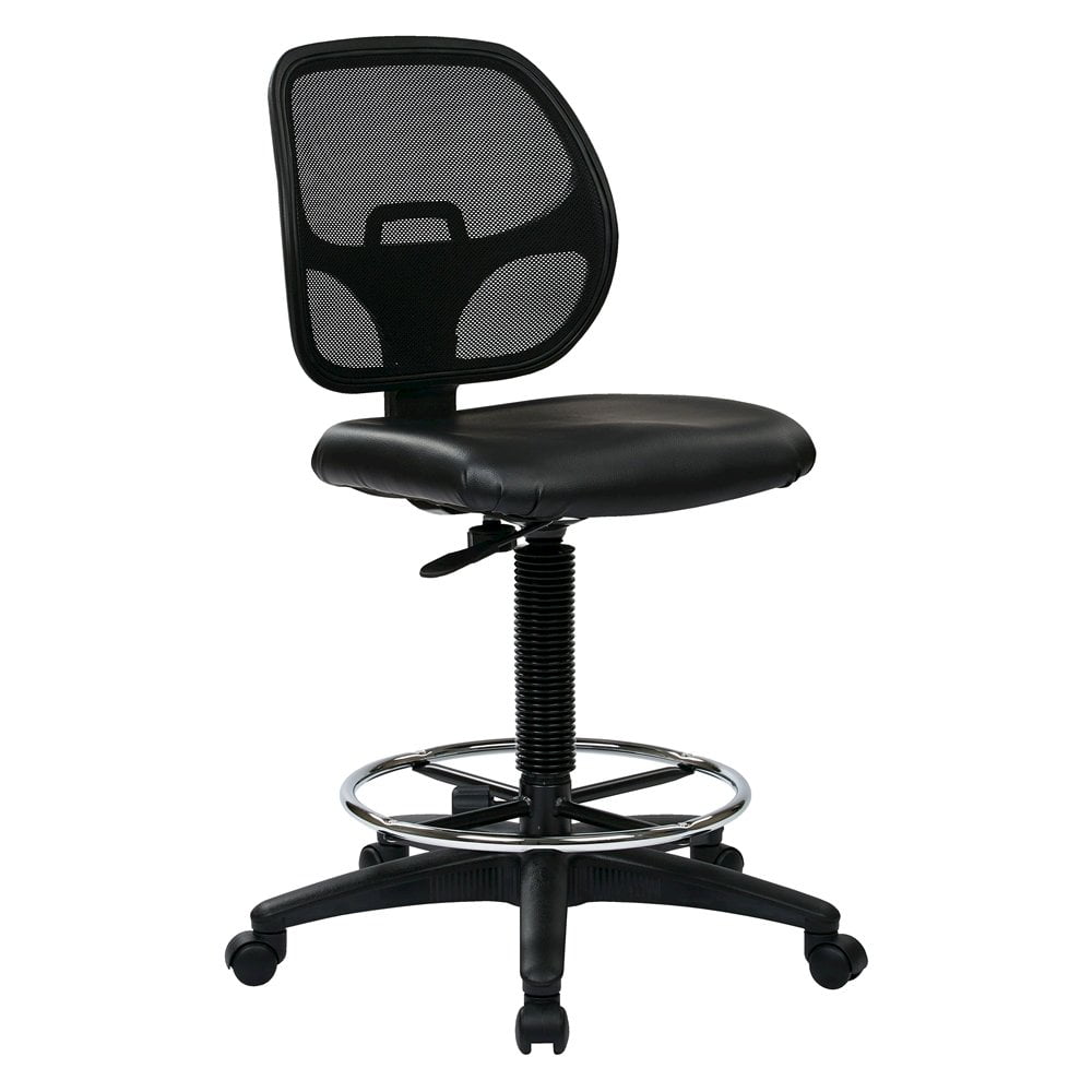 furnifact black drafting chair office product
