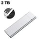 thumbnail image 2 of Disco duro externo SSD portátil Disco duro portátil de estado sólido móvil para PC Laptop y Mac Transferencia y almacenamiento de datos Fokelyi 223100-6, 2 of 9
