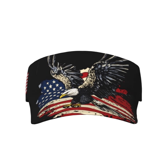 America 250th Anniversary Hat Patriotic USA Golf Visor Caps for Women Men Adjustable Sun Hat
