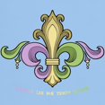 thumbnail image 3 of CafePress - Laissez De Lis Dark T Shirt - Light T-Shirt - CP, 3 of 4
