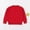 Red, variant on Bnwani Long Sleeve Toddler Shirts Plain Black Winter Cotton Crew Neck Thin Casual Solid Tops 12-24 Momths