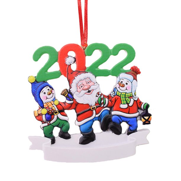 Gibobby Navidad Navidad Muñeco de nieve Forma de impresión 2023 Conmemorar Adorno de Navidad Adorno de Navidad para toda la familia Regalo de Navidad(B)
