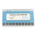 thumbnail image 1 of 1.0mm Split Pins for Watch Band 304 Stainless Steel Watch Parts 7.5-26.5mm, 1 of 3