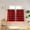 Plaids Red&black, variant on Cafe Curtains 36 inches Long Buffalo Plaid Kitchen Tiers 2 Panels Rod Pocket Gingham Check Short Small Window Curtains Bathroom Red & Black