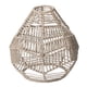 thumbnail image 5 of Pantalla de lámpara colgante decorativa de cuerda tejida para cocina de hotel y dormitorio. M, 5 of 9