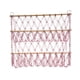 thumbnail image 2 of Hamaca tejida a mano de macramé con borlas para guardar peluches rosa, 2 of 9