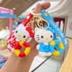 thumbnail image 2 of Sanrio-Llavero de silicona con dibujos animados de Hello Kitty, bonito colgante de mochila, Círculo de natación creativo, serie A, regalo de vacaciones para niñas, nuevo Fivean unisex, 2 of 2