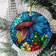 thumbnail image 2 of Customized Fish Christmas Ornaments, Fish for Christmas Tree, Fish Christmas Décor, Fish Ornament 2025 eB2tek, 2 of 5