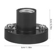 thumbnail image 2 of SWETRACE 10Pcs Home Light Socket Black Plastic for Outdoor Lighting Teachers, 2 of 8