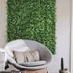 thumbnail image 3 of 2X Decoración de la Pared de la Cerca Lata de Hojas Artificiales Estirar la Pantalla de la Cerca de Privacidad Hojas de Plantas, Adecuadas para El Hogar, Jardín, 3 of 5