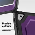thumbnail image 4 of XYX Case for iPad Pro 10.5 Inch/ iPad Air 3rd Gen 2019 with Rotating Stand, Shoulder Strap, 2in1 Shockproof Cover, Purple, 4 of 7